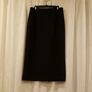 Long black skirt